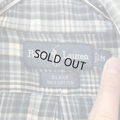 画像3: 90s RALPH LAUREN PAID L/S SHIRT