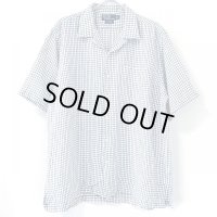 90s RALPH LAUREN OPEN COLLAR S/S SHIRT