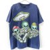 画像1: 90s USA製 ANIMANIACS ALIEN TEE SHIRT (1)