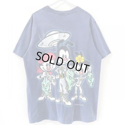 画像2: 90s USA製 ANIMANIACS ALIEN TEE SHIRT