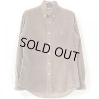 00s RALPH LAUREN CUSTOM FIT CORDUROY BUTTON DOWN L/S SHIRT