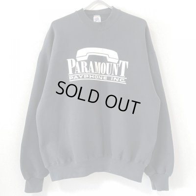 画像1: 90s USA製　PARAMOUNT PAYPHONE INC 企業 SWEAT