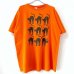 画像1: 90s USA製 CAT ART TEE SHIRT (1)