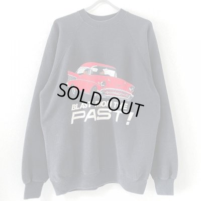 画像1: 90s USA製　CAR PRINT SWEAT