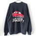 画像1: 90s USA製　CAR PRINT SWEAT (1)