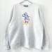 画像1: 90s USA製　MICKEY MOUSE EMBROIDERY SWEAT (1)