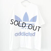 00s adidas "addicted" GANJA PARODY TEE SHIRT