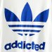 画像2: 00s adidas "addicted" GANJA PARODY TEE SHIRT (2)