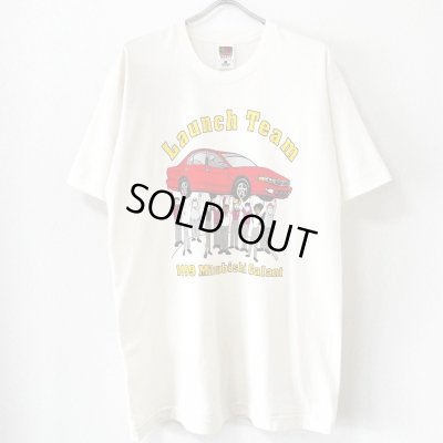 画像1: 90s USA製 MITSUBISHI GALANT 企業 TEE SHIRT