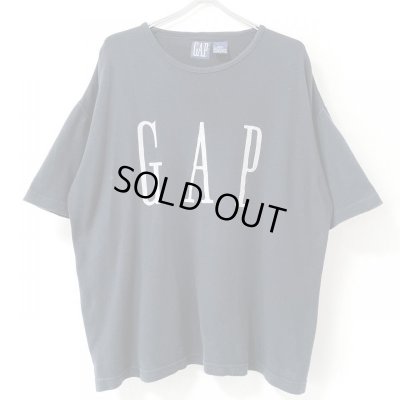 画像1: 90s OLD GAP BIG LOGO TEE SHIRT