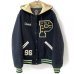 画像1: 90s USA製 VINTAGE DEHEN JACKET VARSITY JACKET (1)