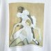 画像3: 90s USA製 KIM DINGLE BLACK GIRL DRAGGING WHITE GIRL ART TEE SHIRT