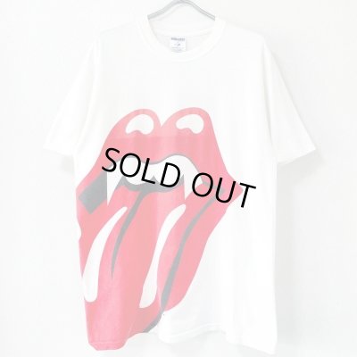 画像1: 00s ROLLING STONES BIG LOGO TEE SHIRT