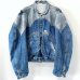 画像1: 80s~90s USA製　GUESS TWO TONE DENIM JACKET (1)