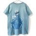 画像1: 90s USA製 COOKIE MONSTER Calvin Klein PARODY TEE SHIRT (1)