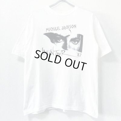 画像1: 80s 日本製 MICHEAL JACKSON JAPAN TOUR TEE SHIRT