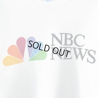 画像2: 90s USA製　NBC NEWS 企業 SWEAT