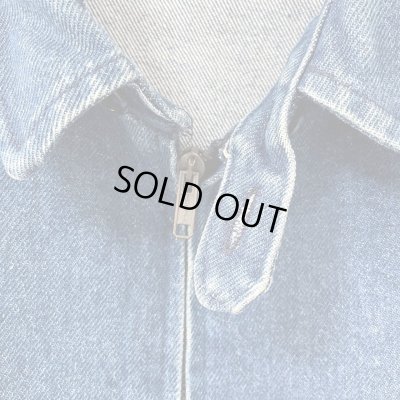 画像3: 80s USA製　SPORTSMASTER DENIM DRIZZLER JACKET