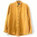 画像1: 90s OLD GAP  L/S SHIRT "MASTARD" (1)