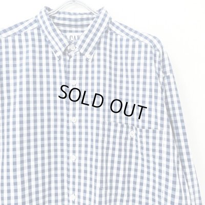 画像2: 90s OLD GAP GINGHAM L/S SHIRT