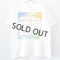 90s USA製 FRED BABB ART TEE SHIRT