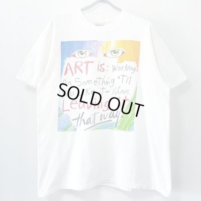 画像1: 90s USA製 FRED BABB ART TEE SHIRT