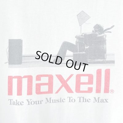 画像2: 90s USA製 MAXELL 企業 TEE SHIRT