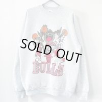 90s USA製　LOONEY TUNES CHICAGO BULLS PARODY SWEAT