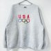 画像1: 90s USA製　USA OLYMPIC SWEAT (1)