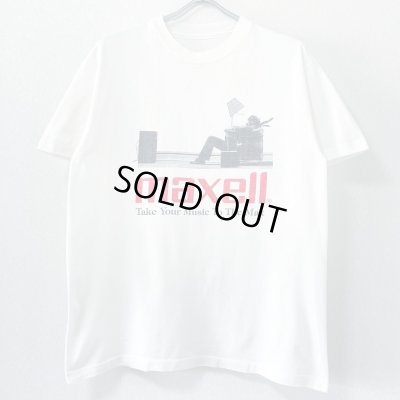 画像1: 90s USA製 MAXELL 企業 TEE SHIRT