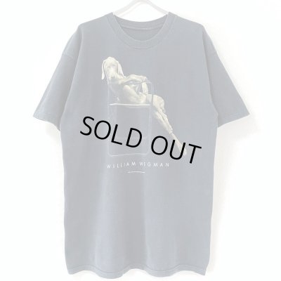 画像1: 90s FOTOFOLIO WILLIAM WEGMAN ART PHOTO TEE SHIRT