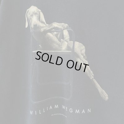 画像2: 90s FOTOFOLIO WILLIAM WEGMAN ART PHOTO TEE SHIRT