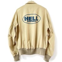 90s~00s HYSTERIC GLAMOR BELL PARODY MA-2 STYLE JACKET 