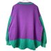 画像2: 90s CRAZY PATTERN MULCH COLOR SWEAT (2)