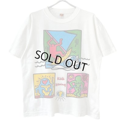 画像1: 90s BOOTLEG KEITH HARING TEE SHIRT