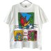 画像1: 90s BOOTLEG KEITH HARING TEE SHIRT (1)