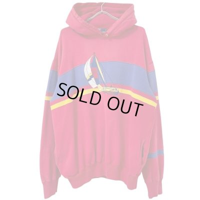 画像1: 90s RALPH LAUREN YACHT HOODIE