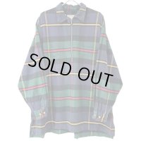 90s EDDIE BAUER HALF-ZIP SHIRT