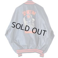 80s~90s USA製 DEADSTOCK　DeLONG MR.METS PARODY STUDIUM JACKET