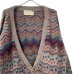 画像3: 80s アイルランド製　STONE CIRCLE WOOL MOHAIR MIX HANDKNIT CARDIGAN 