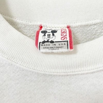 画像3: 90s　USA製　MICKEY MOUSE 自由の女神 SWEAT 