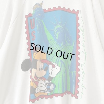 画像2: 90s　USA製　MICKEY MOUSE 自由の女神 SWEAT 