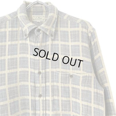 画像2: 90s L.L.BEAN PLAID L/S SHIRT