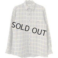 90s L.L.BEAN PLAID L/S SHIRT