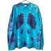 画像1: 90s USA製　PEACE TIE-DYE L/S TEE SHIRT (1)