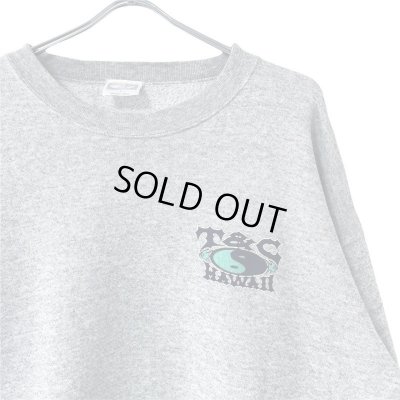 画像3: 90s USA製　TOWN&COUNTRY 陰陽LOGO SWEAT SHIRT