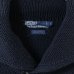 画像3: 90s RALPH LAUREN USA LOGO SHAWL COLLAR KNIT SWEATER (3)