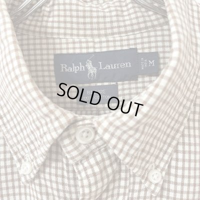 画像3: 90s RALPH LAUREN GINGHAM L/S SHIRT