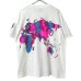 画像1: 90s USA製 WORLD MAP ART TEE SHIRT (1)