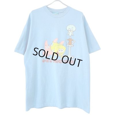 画像1: 00s SPONGE BOB TEE SHIRT